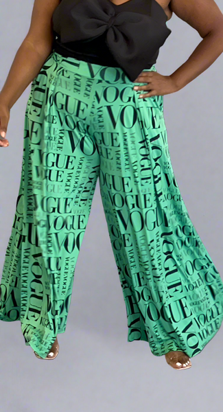 Vogue Palazzo Pants (Curvy) Sheek Exclusive*