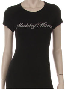 Bling “Maid of Honor” (Black)