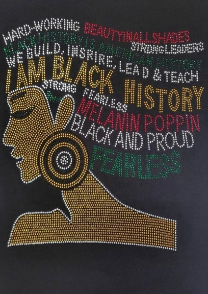 Bling “Melanin Poppin” I AM BLACK HISTORY